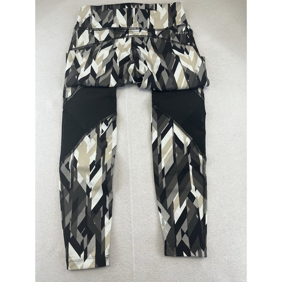 Nike Women's Epic Lux Running Tights, XS, Black Brown White‎ 831617-010 Dri Fit - Picture 8 of 11